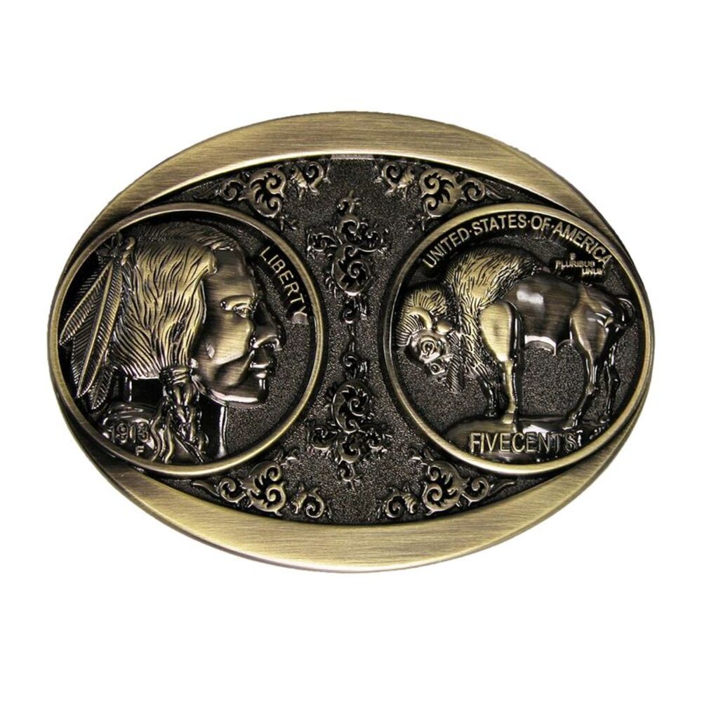 CTM United Sates 1913 Nickel Buckle